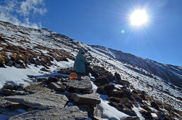 The route to Roopkund trek