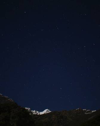Night skies during the beaskund trek
